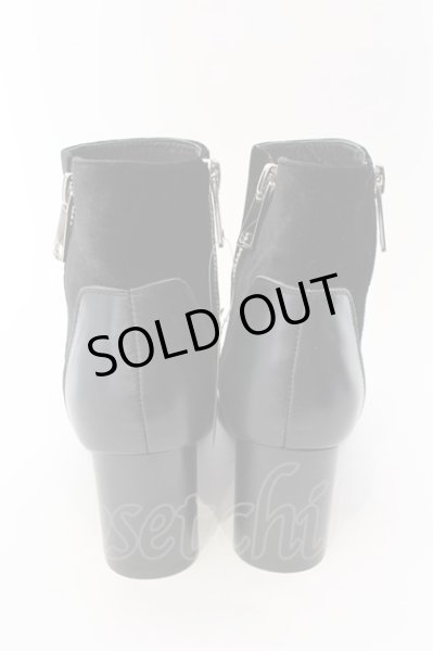 画像4: endevice / 両サイドジップヒールブーツ 44（約27cm) ブラック O-25-03-09-146-en-sho-YM-OS (4)