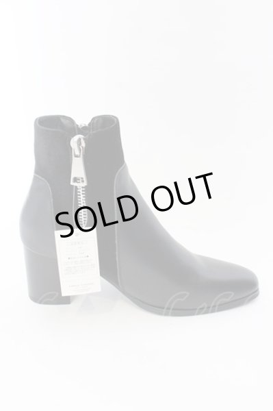 画像5: endevice / 両サイドジップヒールブーツ 44（約27cm) ブラック O-25-03-09-146-en-sho-YM-OS (5)