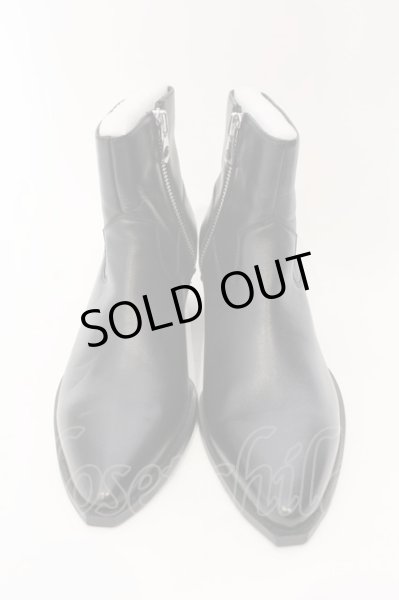 画像2: endevice / ヒールブーツ 44（約27cm） ブラック O-25-03-09-148-en-sho-YM-OS (2)