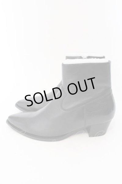 画像3: endevice / ヒールブーツ 44（約27cm） ブラック O-25-03-09-148-en-sho-YM-OS (3)