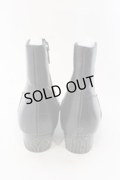 画像4: endevice / ヒールブーツ 44（約27cm） ブラック O-25-03-09-148-en-sho-YM-OS (4)