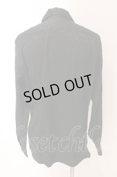 画像3: TORNADO MART / ローズJQストール付きイタリアンBDシャツ XXL ブラック O-25-03-09-028-TO-sh-YM-OS (3)