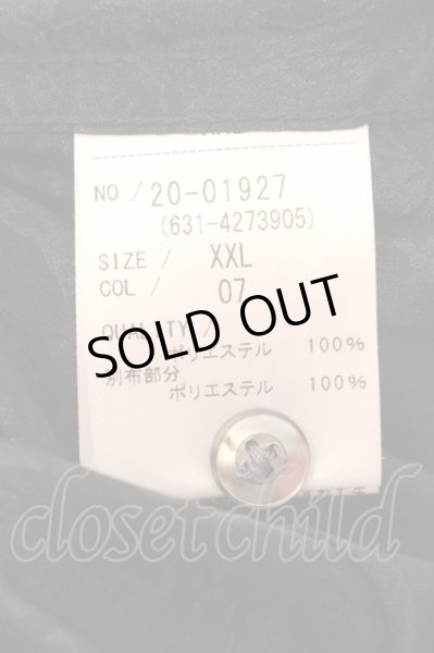 画像4: TORNADO MART / ローズJQストール付きイタリアンBDシャツ XXL ブラック O-25-03-09-028-TO-sh-YM-OS (4)