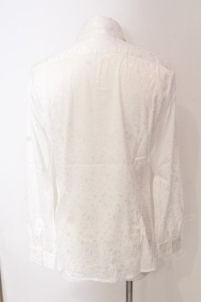 画像3: TORNADO MART / ローズJQストール付きイタリアンBDシャツ L ホワイト O-25-03-09-030-TO-sh-YM-ZT381 (3)