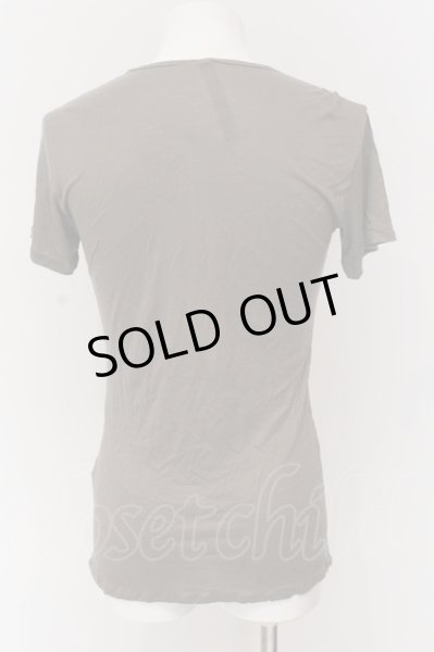 画像2: SRIVER / スプラッシュプリントTシャツ 2 ライトブラウン O-25-03-13-029-SR-ts-YM-ZT0316G (2)