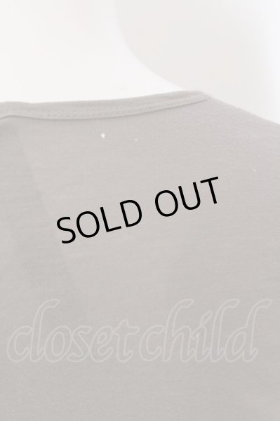 画像3: SRIVER / スプラッシュプリントTシャツ 2 ライトブラウン O-25-03-13-029-SR-ts-YM-ZT0316G (3)