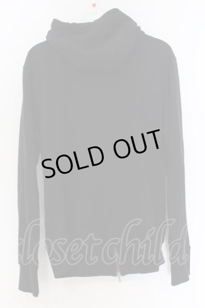 画像3: FUGA / ハイネックジップアップパーカー 46 ブラック O-25-03-13-037-FU-to-YM-OS (3)