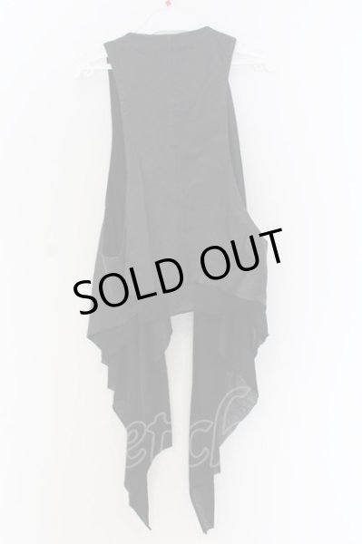 画像2: BUFFALO BOBS / MARMOREレザーベスト 1 ブラック O-25-03-13-038-BU-to-YM-OS (2)