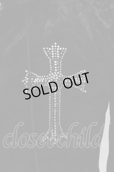 画像2: TRAVAS / ストーンベルベットレイヤードパーカー 46 ブラック O-25-03-13-040-TR-to-YM-OS (2)