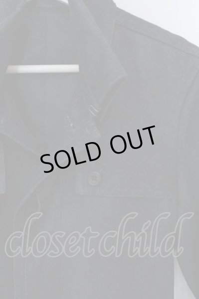 画像2: TORNADO MART / スウェードヘアラインロングコート M ネイビー O-25-03-13-004-TO-ou-YM-ZT-M126 (2)