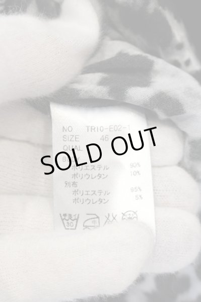 画像7: TRAVAS / ストーンベルベットレイヤードパーカー 46 ブラック O-25-03-13-040-TR-to-YM-OS (7)