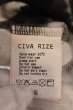 画像4: CIVARIZE / ブリーチパーカー 46 ブラックxホワイト O-25-03-13-042-CI-to-YM-ZT234 (4)