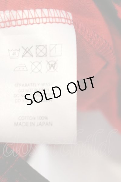 画像5: NO ID. BLACK / 宗教柄BIG Tシャツ  レッド O-25-03-13-049-NO-ts-YM-OS (5)