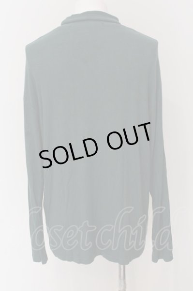 画像2: NO ID. / 起毛テレコハイネックプルオーバー 2 グリーン O-25-03-13-051-NO-to-YM-ZT336 (2)