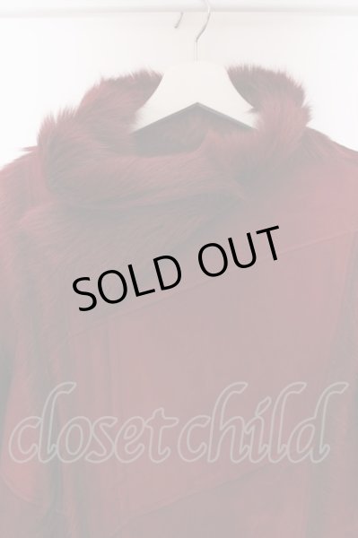 画像2: TORNADO MART / トスカーナームートンロングコート M ボルドー O-25-03-13-001-TO-ou-YM-ZT-M126 (2)