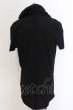 画像4: NO ID. BLACK / C天竺ドレープフーデッドTシャツ 1 ブラック O-25-03-13-053-NO-ts-YM-ZT030 (4)