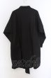 画像2: NO ID. BLACK / BIGロングプリントシャツ ONE ブラック O-25-03-13-059-NO-sh-YM-ZT335 (2)