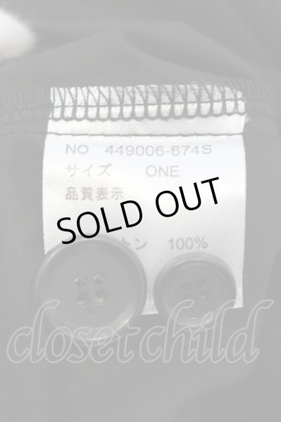 画像3: NO ID. BLACK / BIGロングプリントシャツ ONE ブラック O-25-03-13-060-NO-sh-YM-ZT335 (3)