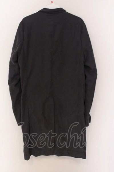 画像2: NO ID. / Pスエードスタンドカラーチェスターシャツジャケット 1 グレー O-25-03-13-066-NO-sh-YM-ZT335 (2)