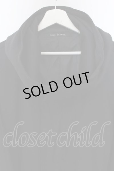 画像2: NO ID. BLACK / フーデッドポンチョジャケット ONE ブラック O-25-03-13-073-NO-ja-YM-ZT0316F (2)