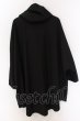 画像3: NO ID. BLACK / フーデッドポンチョジャケット ONE ブラック O-25-03-13-073-NO-ja-YM-ZT0316F (3)