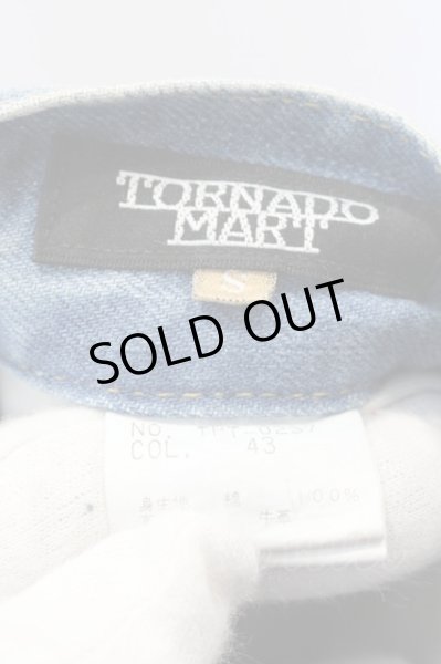 画像5: TORNADO MART / コーティングブーツカットデニムパンツ S インディゴ O-25-03-13-080-TO-pa-YM-OS (5)