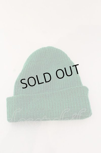 画像2: NO ID. / ニットリブキャップ  グリーン O-25-03-13-087-NO-0-YM-ZT133 (2)