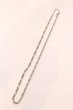 画像1: NO ID. / アシンメトリーチェーンネックレス  シルバー O-25-03-13-088-NO-ac-YM-ZT344 (1)