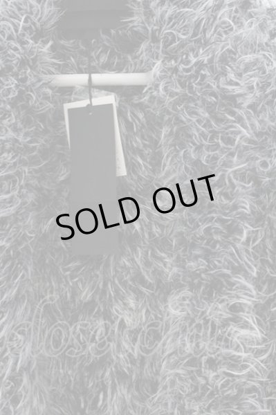 画像2: TORNADO MART / ワイルドMIXフェザーヤーンガウンカーディガン M ミックス O-25-03-13-013-TO-ou-YM-ZT335 (2)