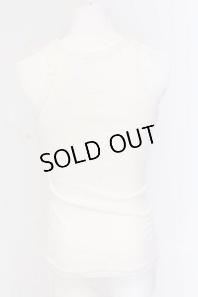 画像3: FranCisT_MOR.K.S. / ネックレスプリントテレコタンクトップ 2 ホワイト O-25-03-13-015-Fr-to-YM-OS (3)