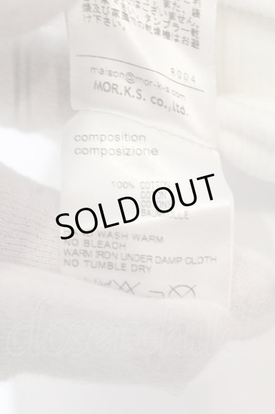 画像4: FranCisT_MOR.K.S. / ネックレスプリントテレコタンクトップ 2 ホワイト O-25-03-13-015-Fr-to-YM-OS (4)