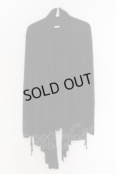 画像5: FUGA / 可変ショールドレープカーディガン F ブラック O-25-03-13-023-FU-to-YM-OS (5)