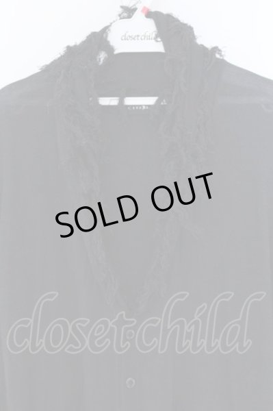 画像2: CIVARIZE / フリンジネックアシンメトリーカーディガン 46 グレー O-25-03-13-025-CI-to-YM-ZT372 (2)