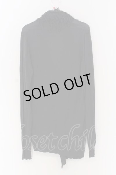 画像3: CIVARIZE / フリンジネックアシンメトリーカーディガン 46 グレー O-25-03-13-025-CI-to-YM-ZT372 (3)