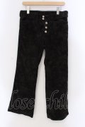 TORNADO MART / ムラコーデュロイフレアパンツ L ブラック O-25-03-16-033-TO-pa-YM-ZT247