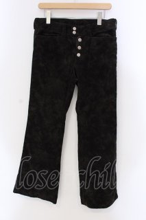 TORNADO MART / パイピングパイソンストレッチベルボトム フレアパンツ