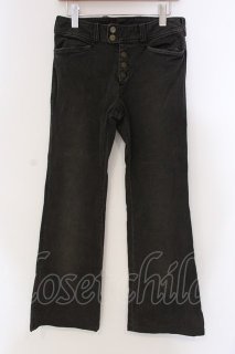 TORNADO MART / Wオーシャンベルボトム デニムパンツ M グレー O-24-11