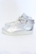 画像4: BUFFALO BOBS / DUC-BASKET（デュクバスケット）ハイカットスニーカー 43 シルバー O-25-03-16-036-BU-sho-YM-ZT-S004 (4)