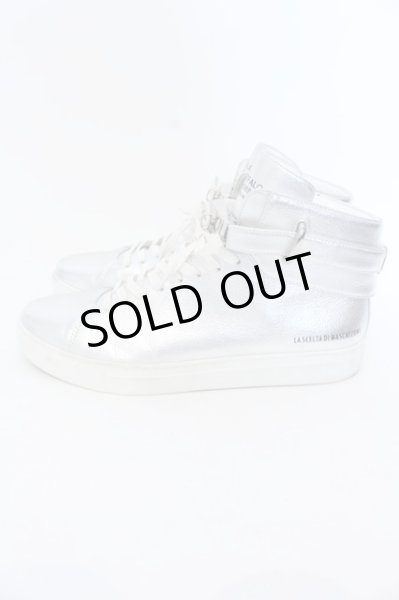 画像4: BUFFALO BOBS / DUC-BASKET（デュクバスケット）ハイカットスニーカー 43 シルバー O-25-03-16-036-BU-sho-YM-ZT-S004 (4)