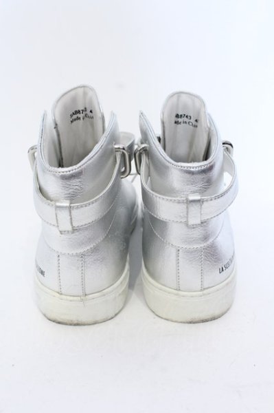 画像5: BUFFALO BOBS / DUC-BASKET（デュクバスケット）ハイカットスニーカー 43 シルバー O-25-03-16-036-BU-sho-YM-ZT-S004 (5)