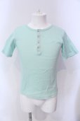 画像1: TORNADO MART / テレコヘンリーTシャツ  ミント O-25-03-16-006-TO-ts-YM-ZT245 (1)