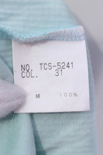 画像3: TORNADO MART / テレコヘンリーTシャツ  ミント O-25-03-16-006-TO-ts-YM-ZT245 (3)