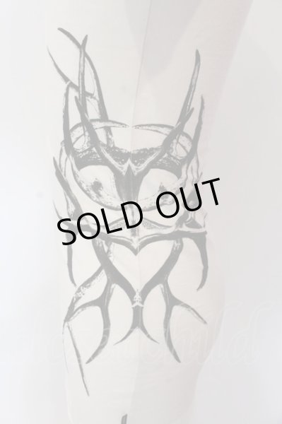 画像3: CIVARIZE / Gaze シープスカルアシンメトリーカットソー 44 ホワイト O-25-03-16-012-CI-to-YM-OS (3)