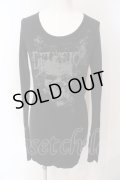 CIVARIZE / Overtime ロングカットソー 46 ブラック O-25-03-16-014-CI-to-YM-OS