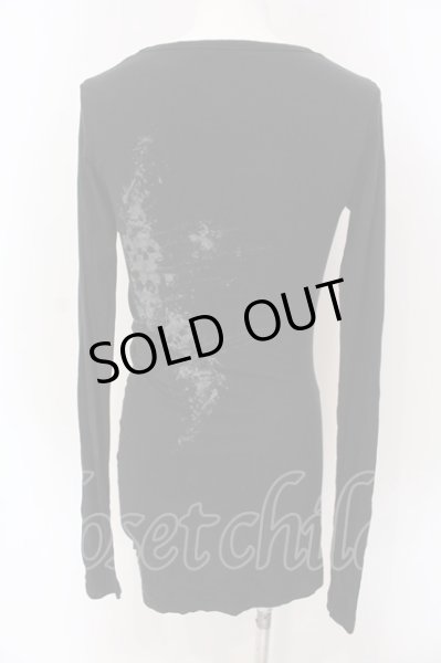 画像2: CIVARIZE / Overtime ロングカットソー 46 ブラック O-25-03-16-014-CI-to-YM-OS (2)