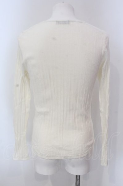 画像2: TORNADO MART / ヘンリーテレコカットソー  ホワイト O-25-03-16-002-TO-to-YM-ZT245 (2)