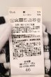 画像3: CIVARIZE / Threat 変形サイドギャザーフラワースカルカットソー 46 ブラックｘホワイト O-25-03-16-018-CI-to-YM-ZT0319 (3)