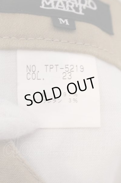 画像3: TORNADO MART / ブーツカットカラーストレッチパンツ M ベージュ O-25-03-16-030-TO-pa-YM-ZT247 (3)