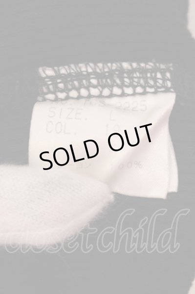 画像4: TORNADO MART / テレコロングタンクトップ L ブラック O-25-03-18-007-TO-to-YM-ZT030 (4)