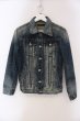 画像1: Roshell / ウォッシュドデニムトラッカージャケット Gジャン M インディゴ O-25-03-18-013-Ro-ja-YM-ZT011 (1)